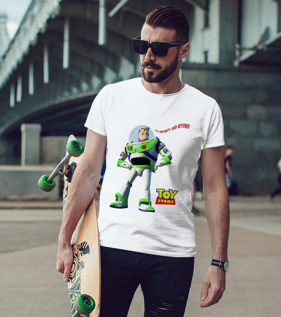 Buzz Lightyear To Infinity And Beyond Toy Story Pixar T-Shirt