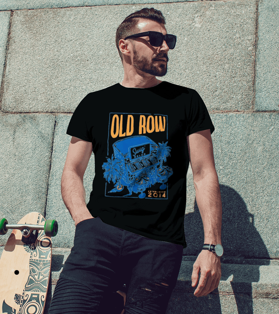 Old Row Swig Tiki Bar Est 2014 T-Shirt