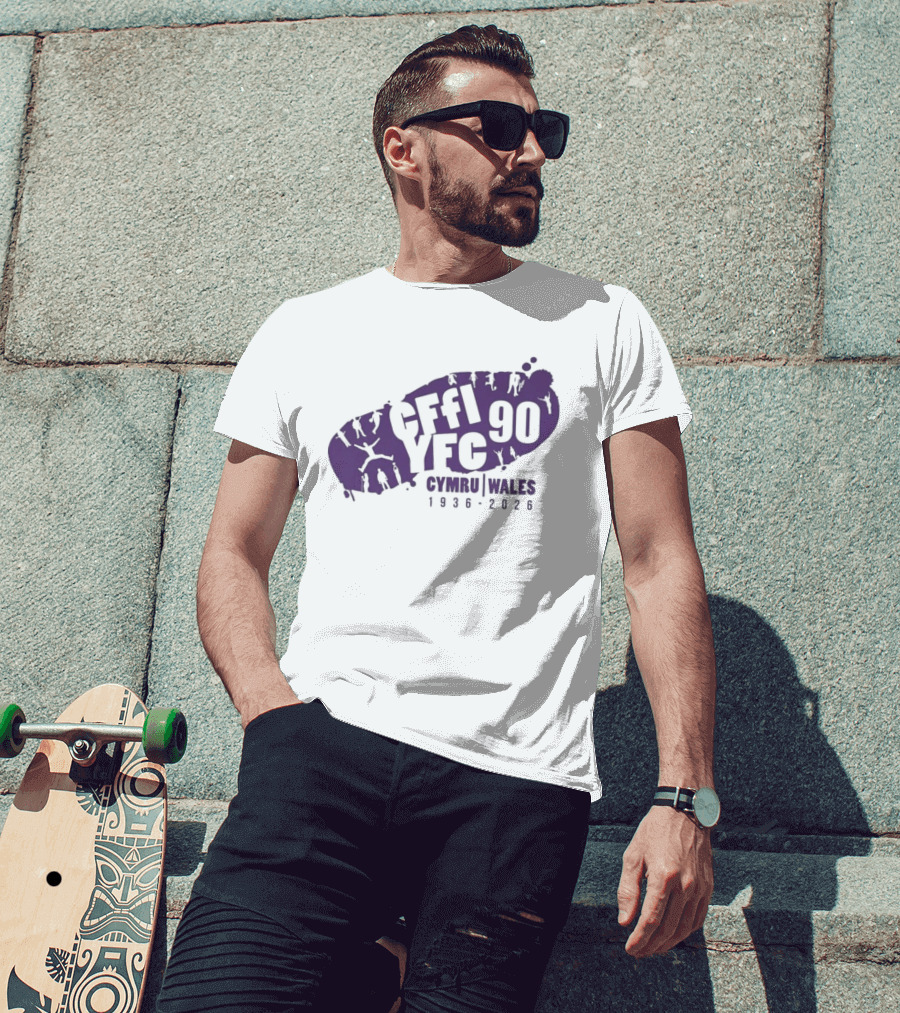 CFFI YFC 90th Anniversary Cymru Wales 1936 2026 T-Shirt