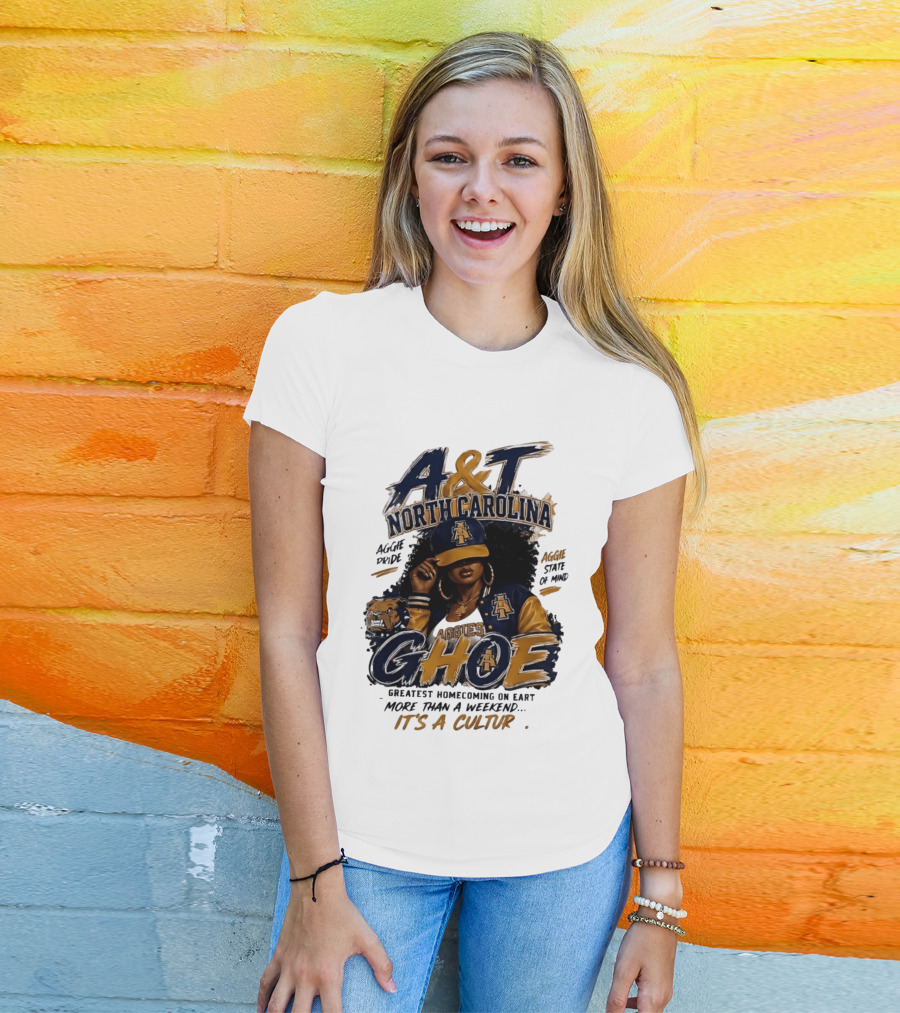 North Carolina A&T Aggie Pride GHOE Greatest Homecoming On Earth Culture T-Shirt