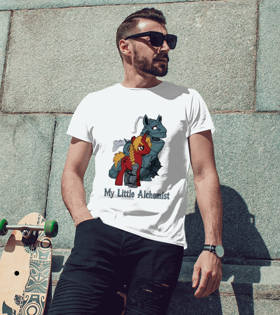 Fullmetal Alchemist My Little Pony Crossover My Little Alchemist T-Shirt
