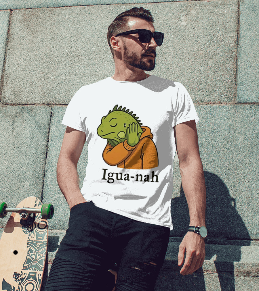 Iguana Igua Nah Meme T-Shirt