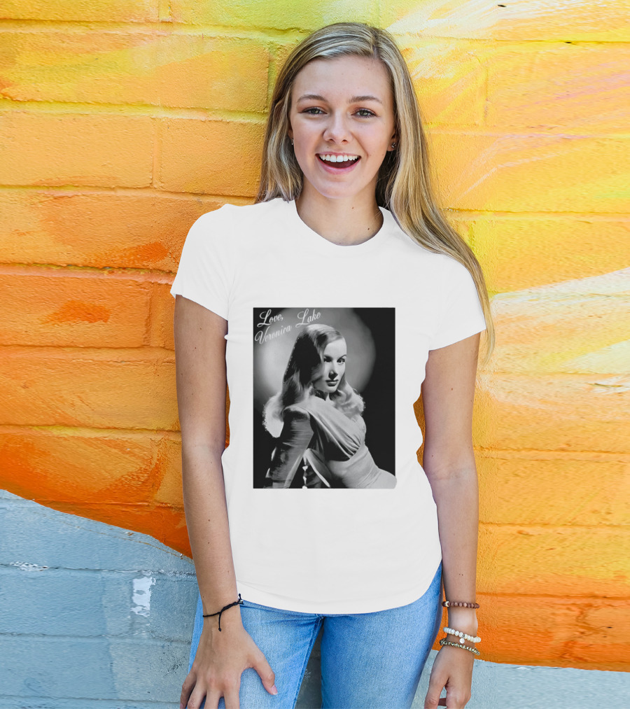Veronica Lake Vintage Hollywood Glamour T-Shirt