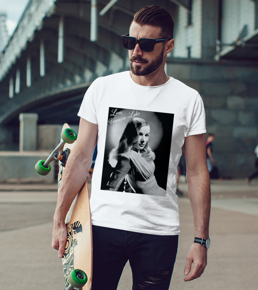 Veronica Lake Vintage Hollywood Glamour T-Shirt