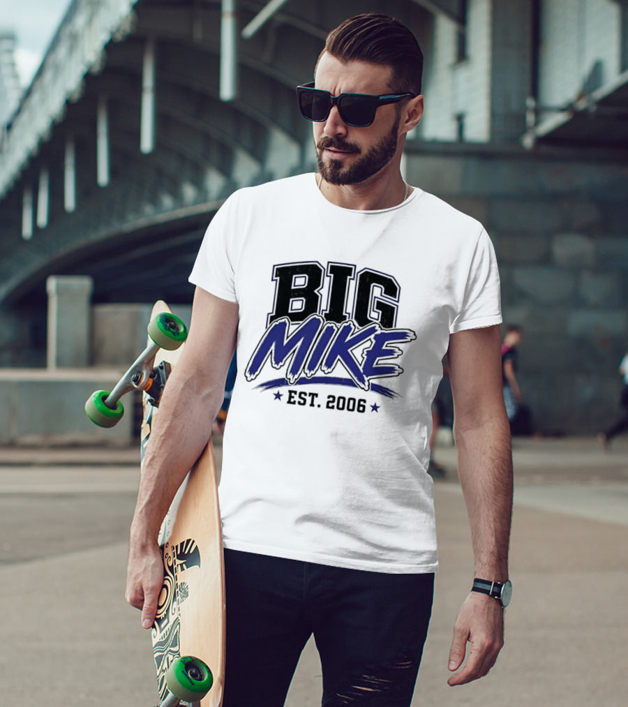 Big Mike Est. 2008 Varsity T-Shirt