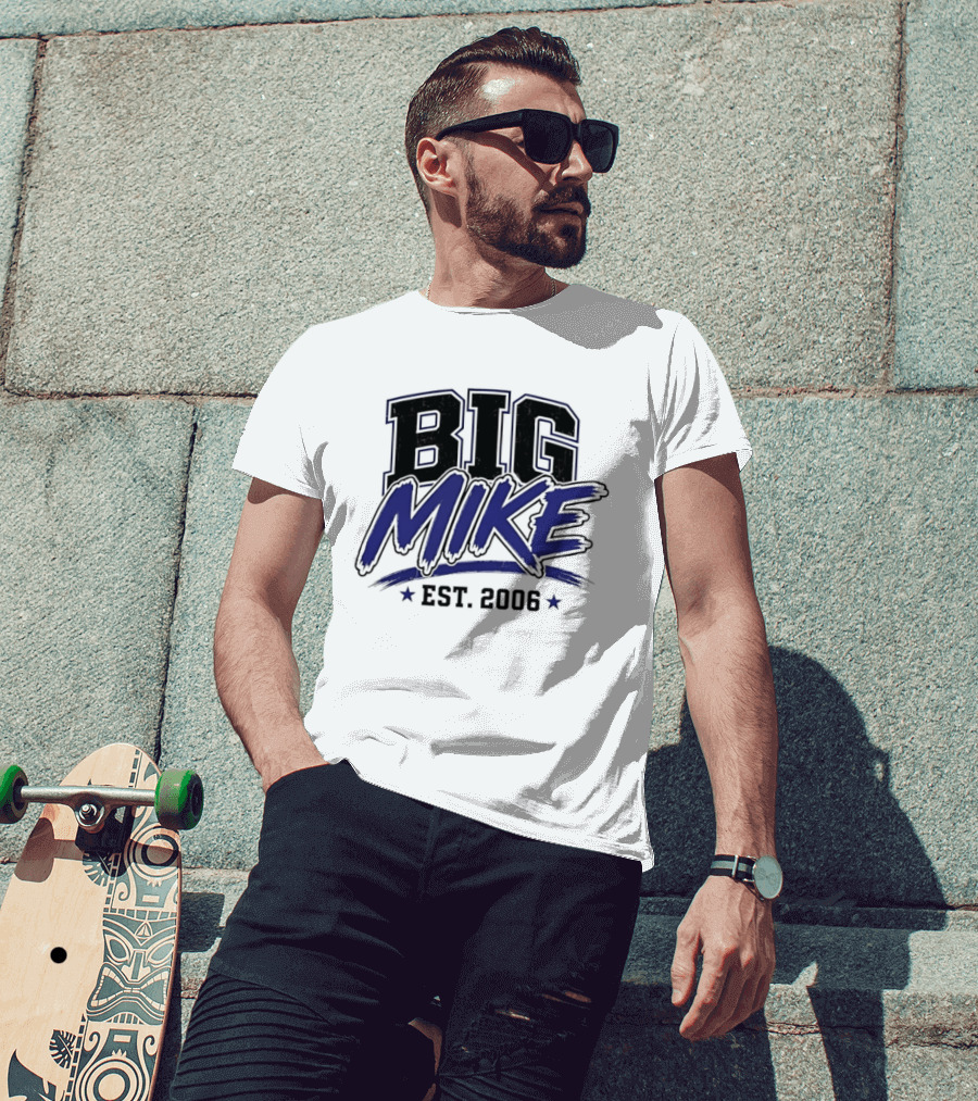 Big Mike Est. 2008 Varsity T-Shirt