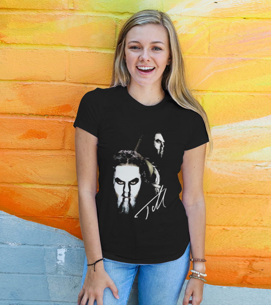 Luchasaurus Mask Illustration AEW Jell Signature T-Shirt