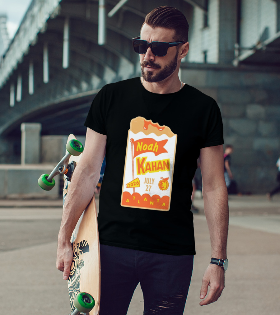 Noah Kahan Atlanta July 27 2026 Event T-Shirt