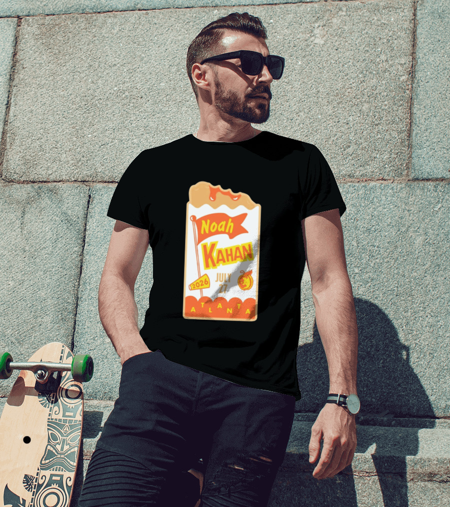 Noah Kahan Atlanta July 27 2026 Event T-Shirt