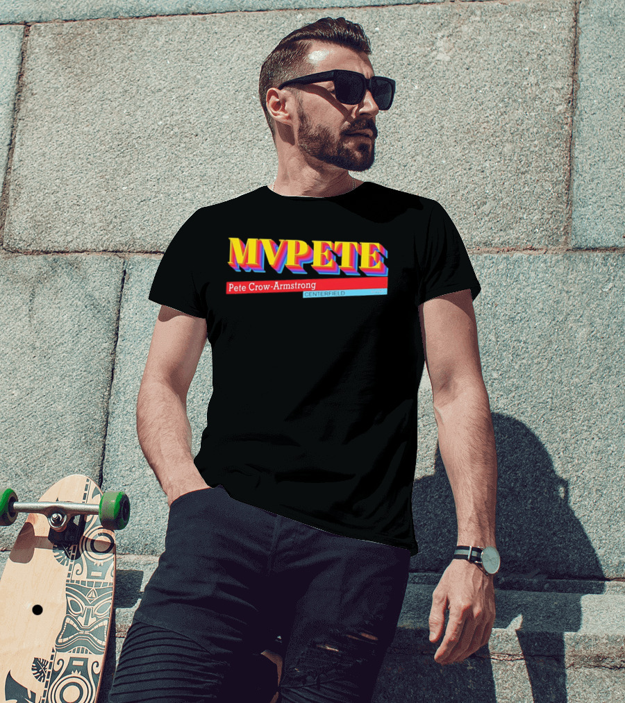 Pete Crow Armstrong MVPete Chicago Cubs Baseball Centerfield T-Shirt