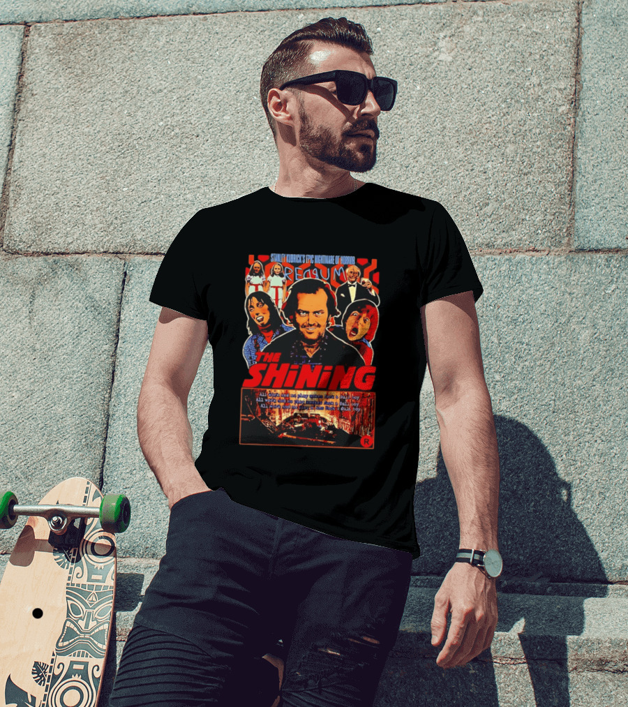 The Shining Stanley Kubrick Epic Nightmare Of Horror REDRUM T-Shirt