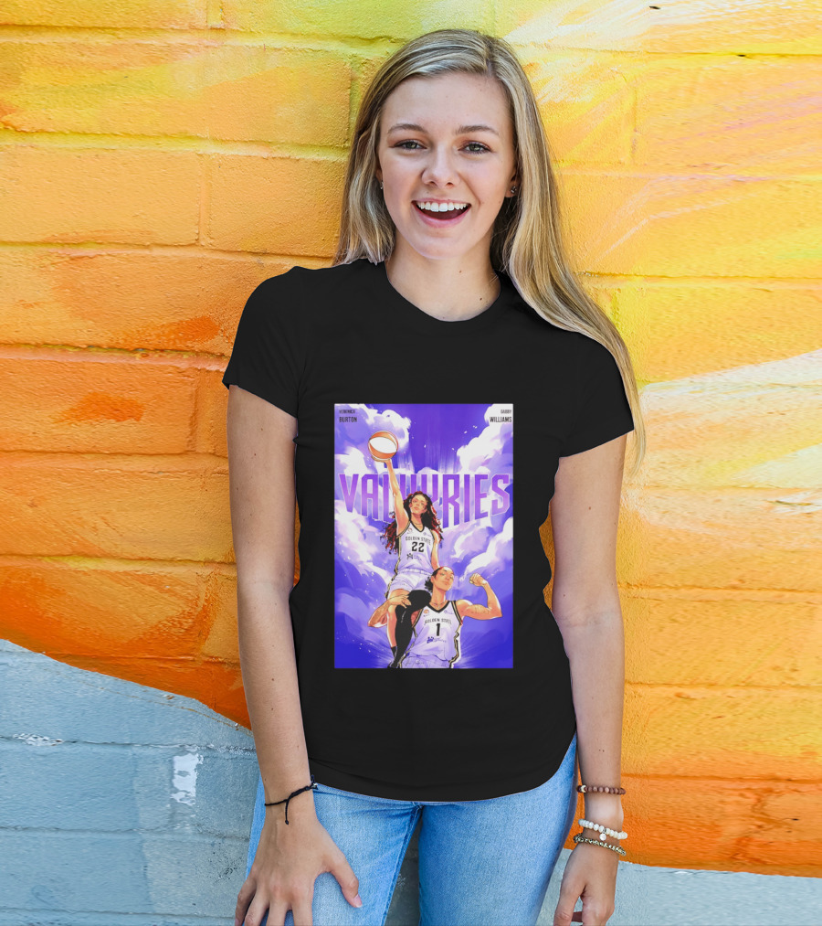 Veronica Burton Gabby Williams Golden State Valkyries Basketball Future T-Shirt