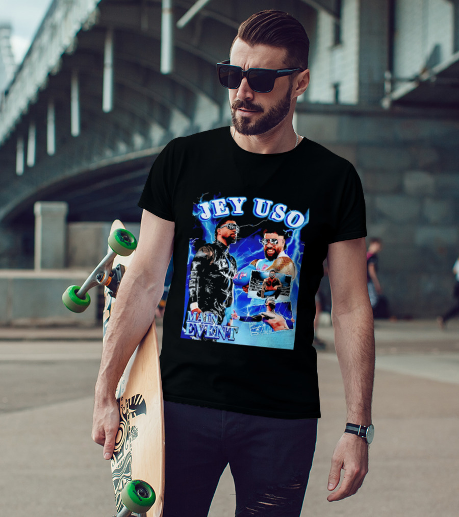 Jey Uso Main Event Yeet Energy Wrestling Highlights T-Shirt