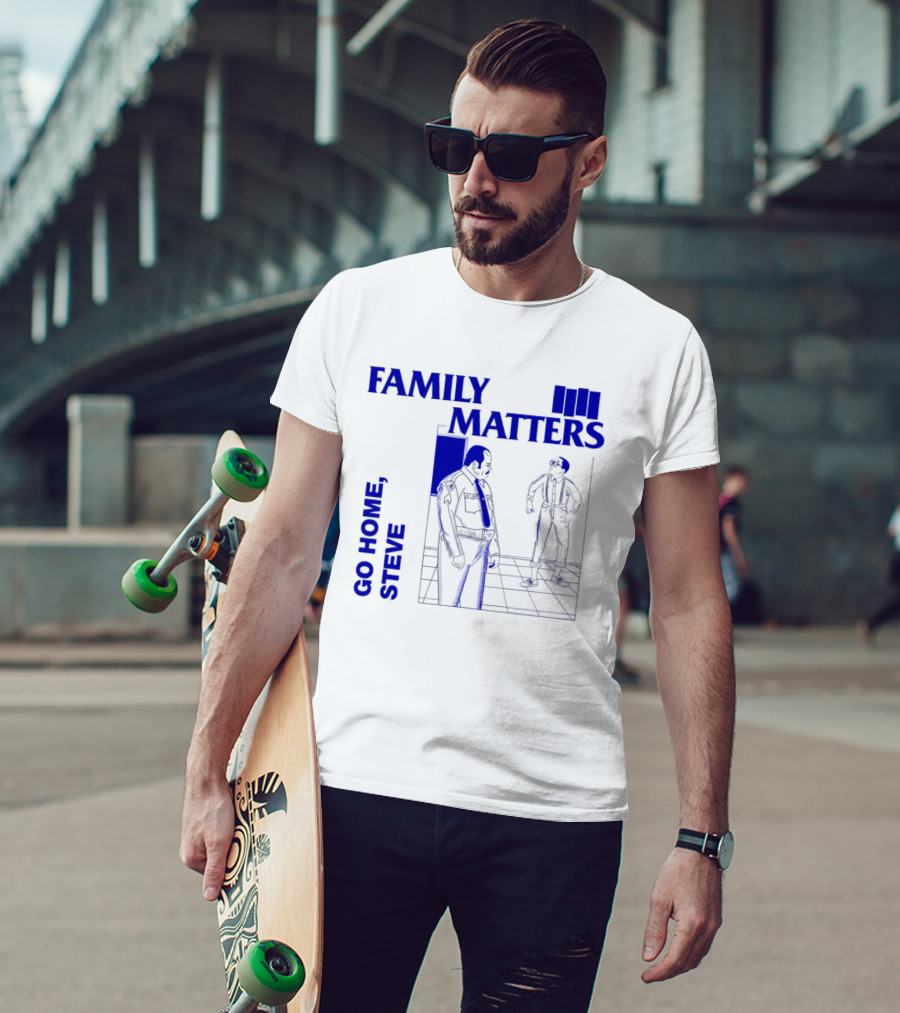 Family Matters Go Home Steve TV Show Humor Scene T-Shirt
