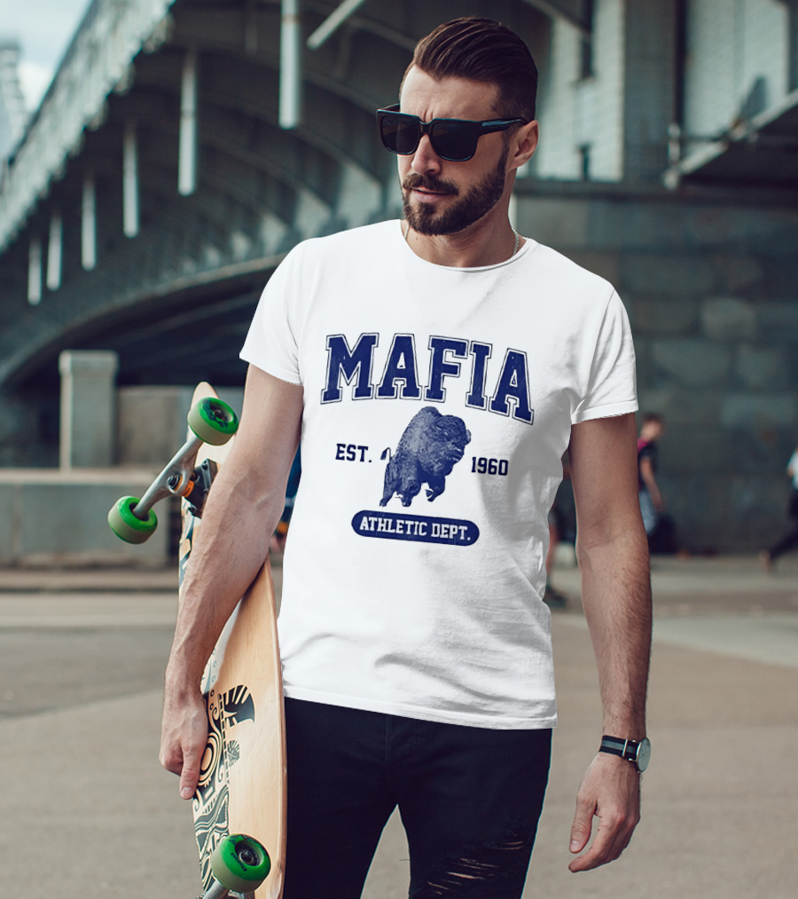 Mafia Buffalo Athletic Dept EST 1960 Sports Team T-Shirt