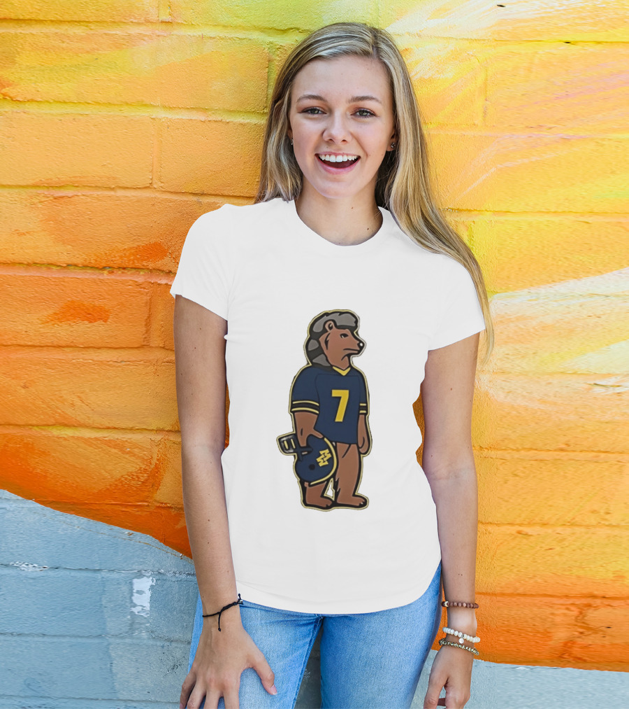 Morgan Wallen Still The Problem Tour 2026 Bear Football Helmet Number 7 T-Shirt