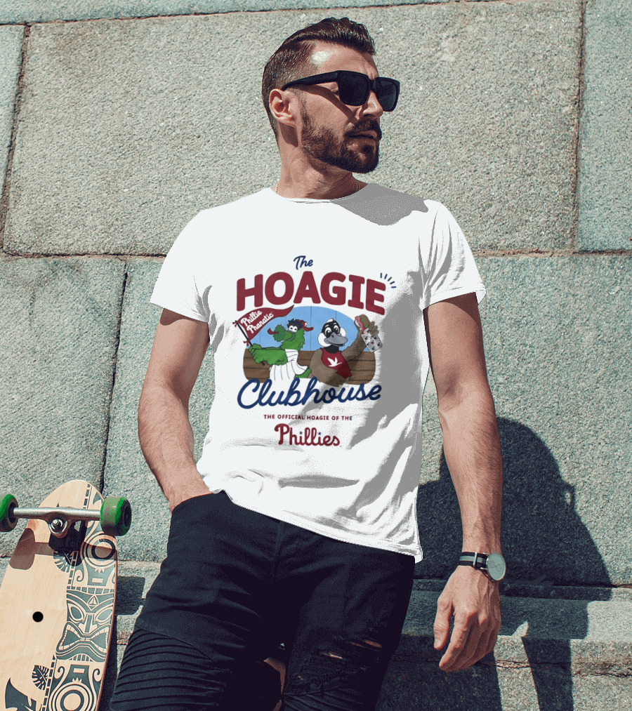 The Hoagie Clubhouse Phillie Phanatic Official Hoagie Of The Phillies T-Shirt