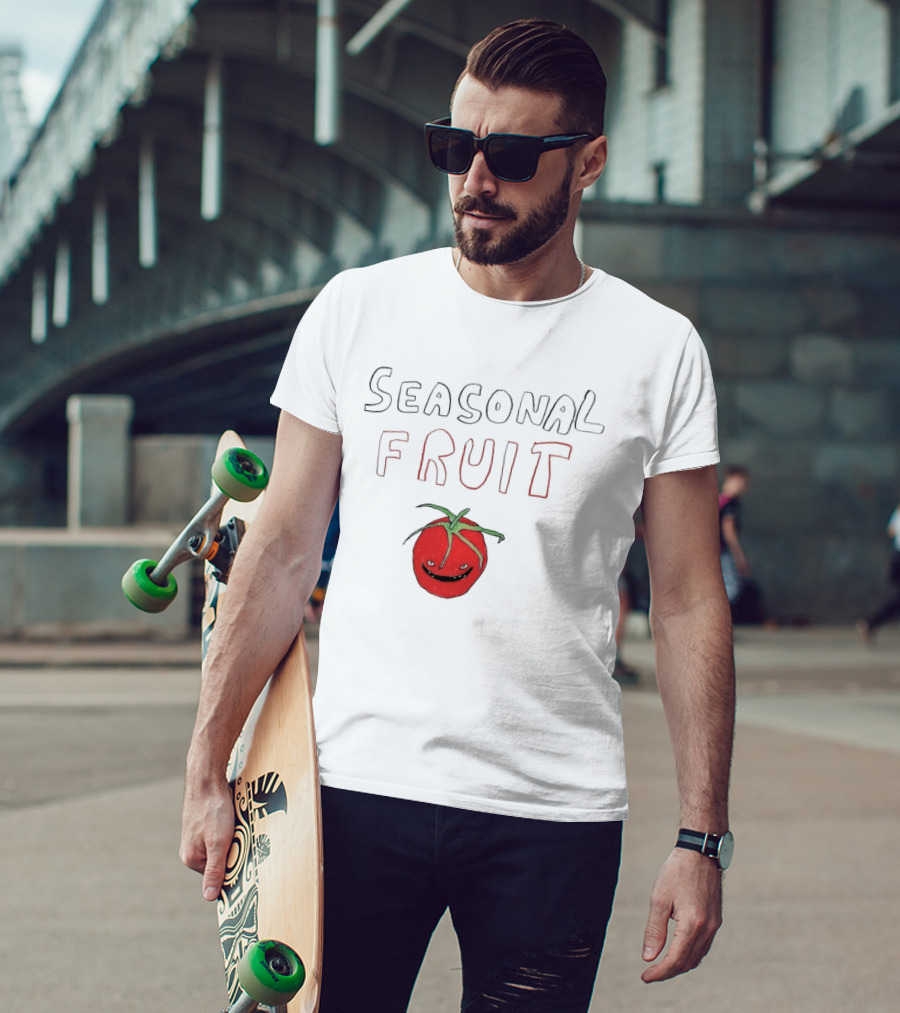 Seasonal Fruit Tomato With Painted Face T-Shirt