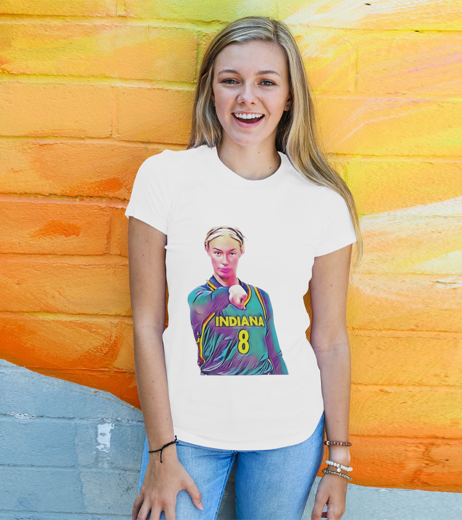 Sophie Cunningham Indiana Number 8 Indiana Fever Basketball Meme T-Shirt