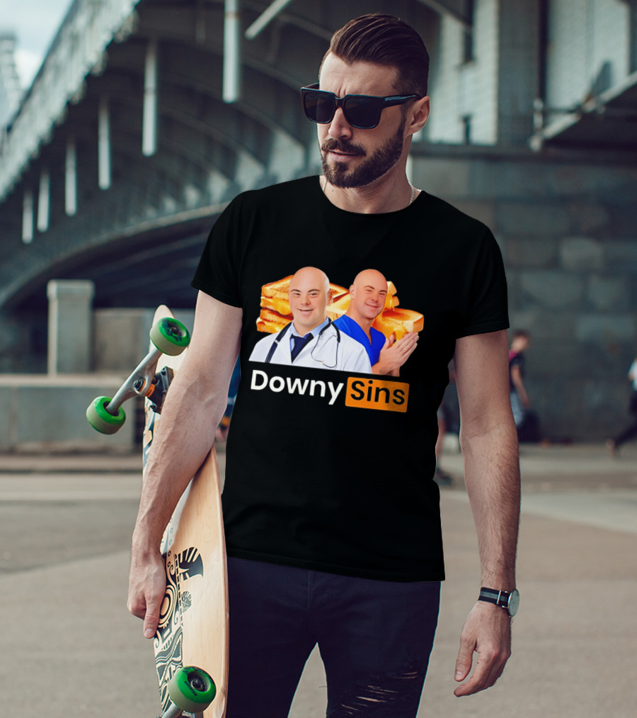DownySins Meme Parody With Toast T-Shirt
