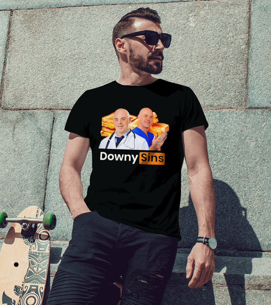 DownySins Meme Parody With Toast T-Shirt