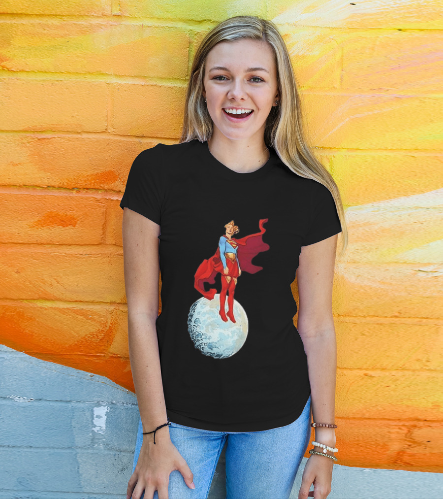 Rebecca Ferguson Supergirl Iconic Comic T-Shirt