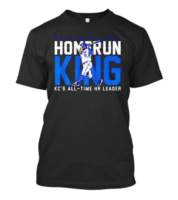 Salvador Perez Homerun King KC's All Time HR Leader T-Shirt