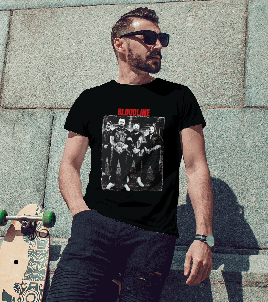 Bloodline WWE Wrestling Stable Featuring Roman Reigns T-Shirt