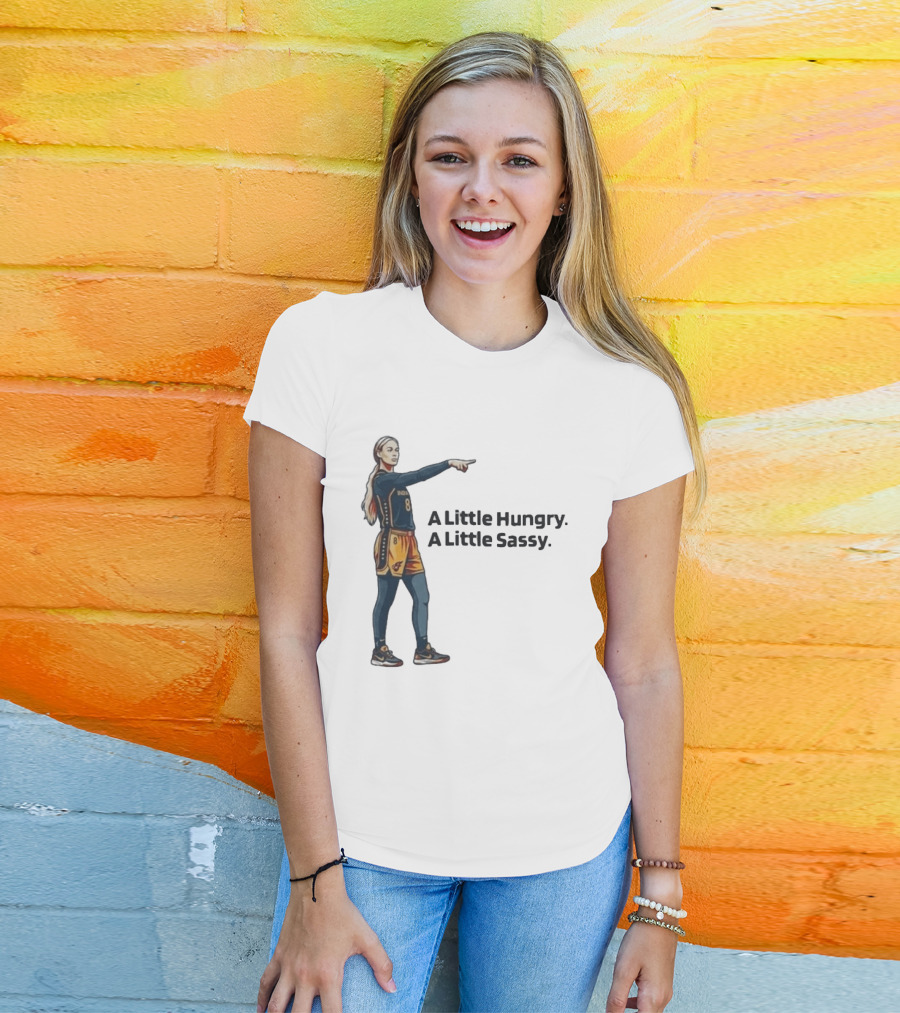 Sophie Cunningham A Little Hungry A Little Sassy Basketball T-Shirt