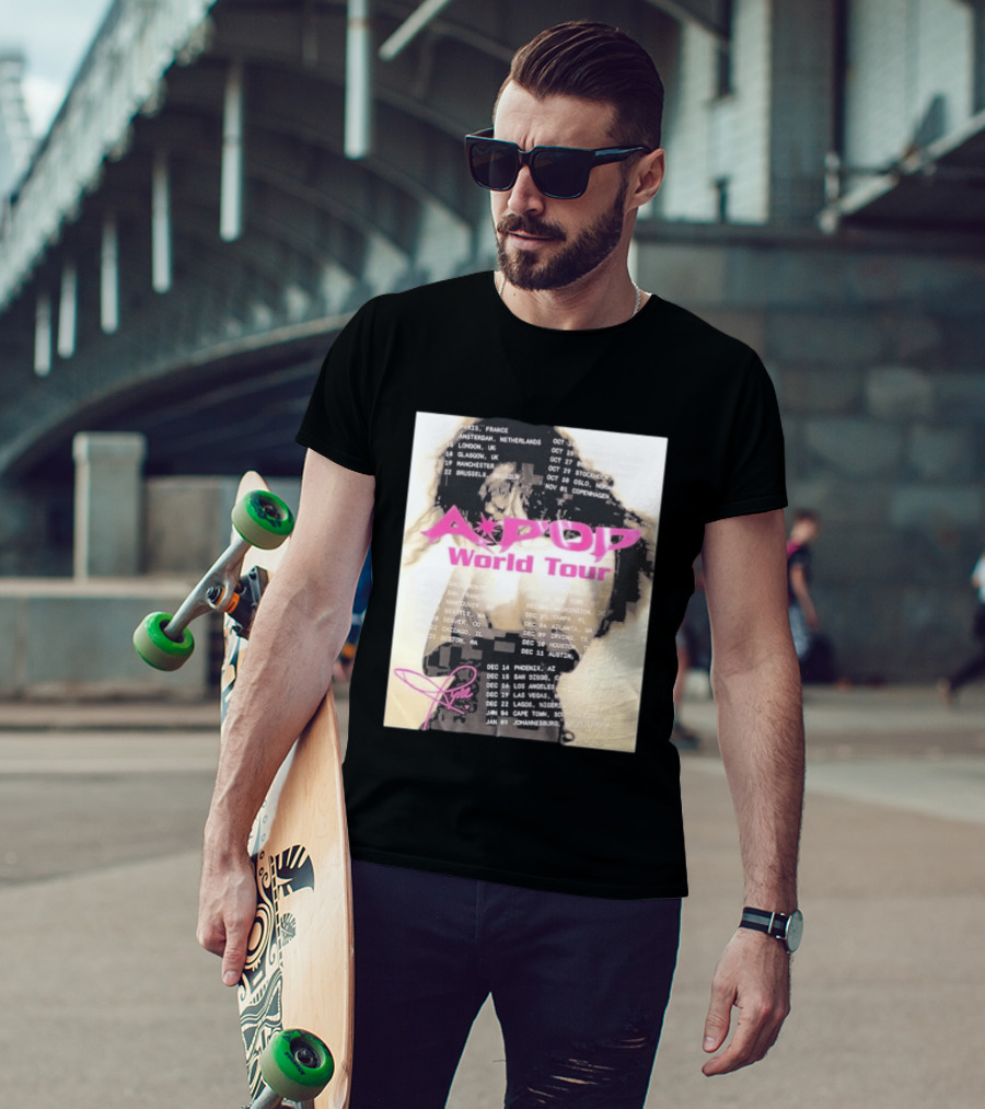 Tyla A Pop World Tour 2026 Paris Amsterdam London Dates And Signature T-Shirt
