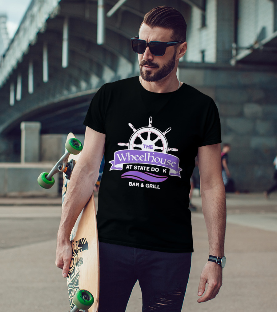 The Wheelhouse At State Dock Bar And Grill Braylon Breeze T-Shirt