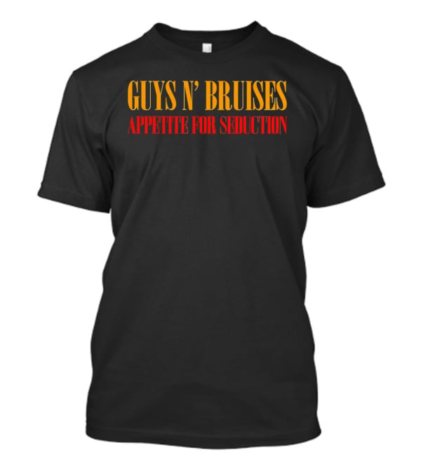 Guys N' Bruises Appetite For Seduction Yellow Red T-Shirt