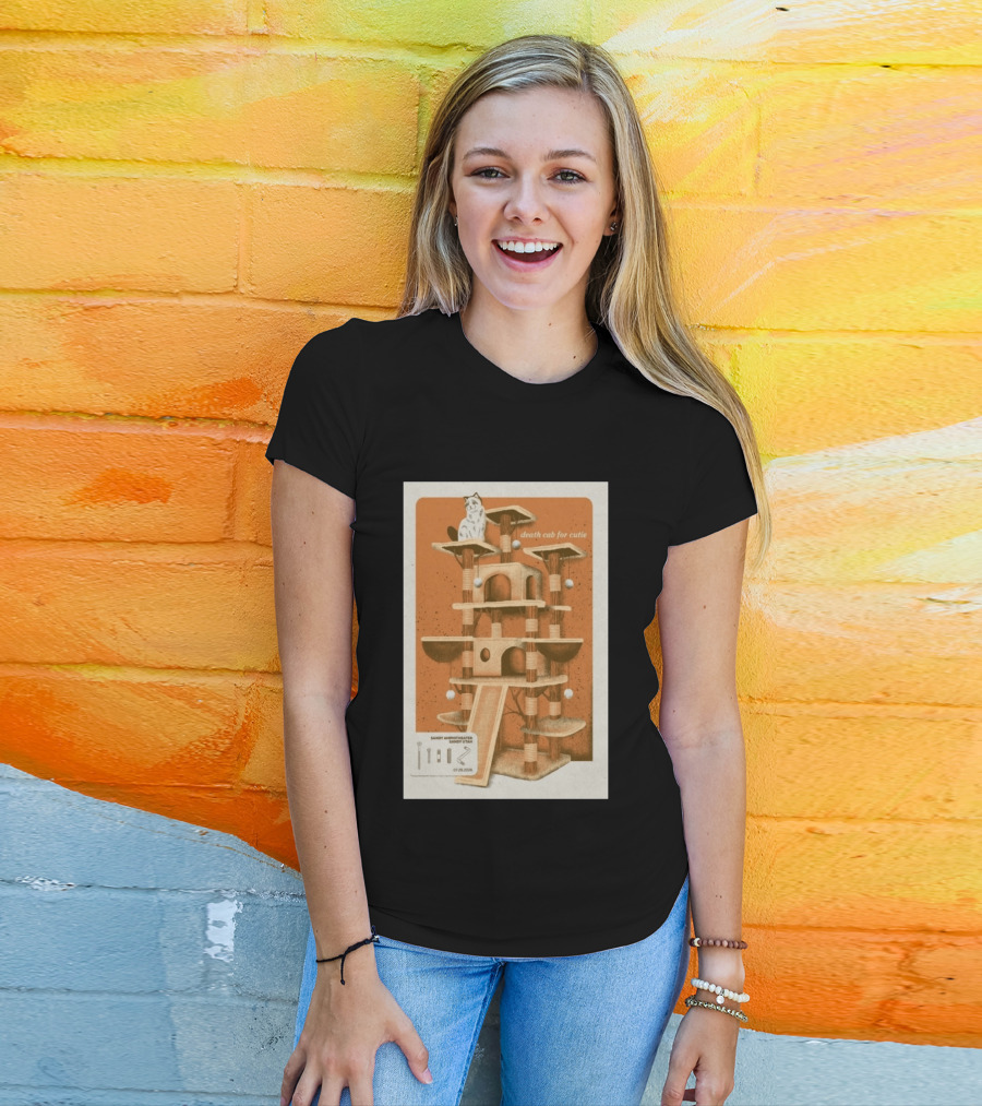 Death Cab For Cutie Sandy Amphitheater Sandy Utah July 29 2026 Cat Tree T-Shirt