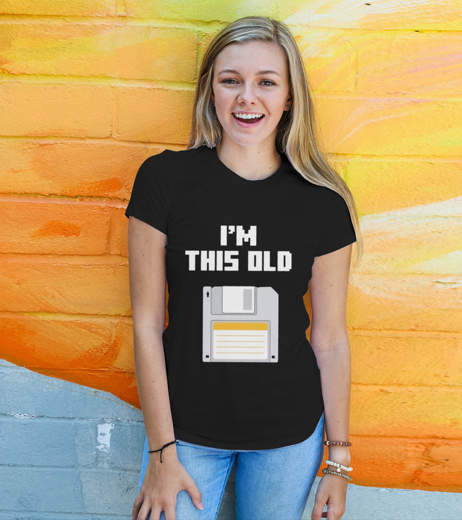 I'm This Old Floppy Disk T-Shirt