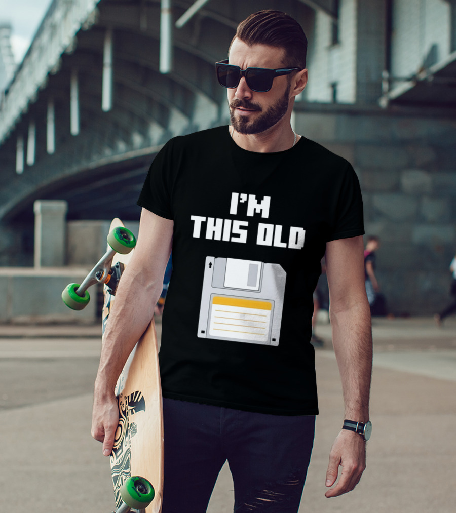 I'm This Old Floppy Disk T-Shirt