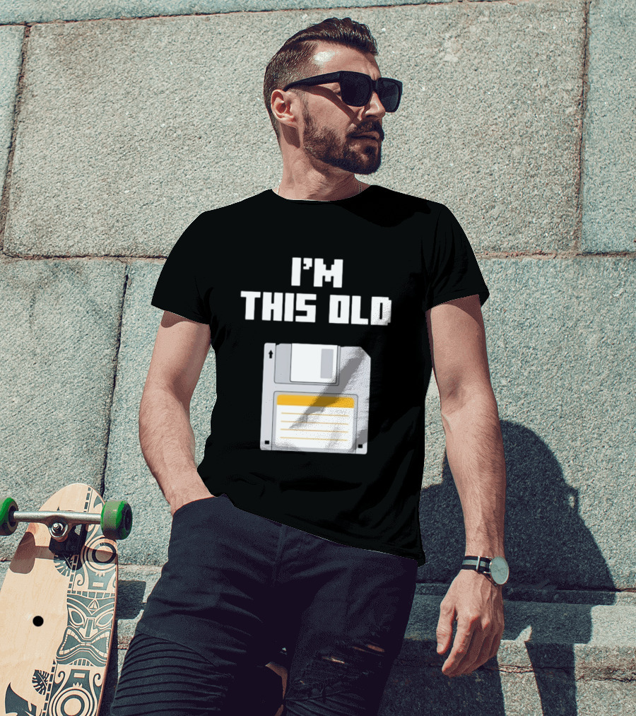 I'm This Old Floppy Disk T-Shirt