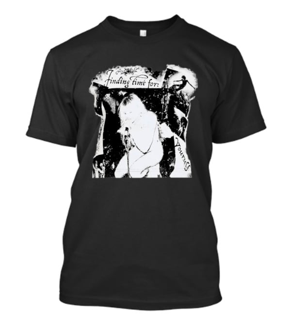 Finding Time For Yourself Singing Woman Retro Vibe T-Shirt