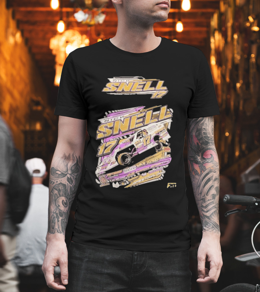 Nick Snell 17 Jamestown Ohio Racing 2024 T-Shirt