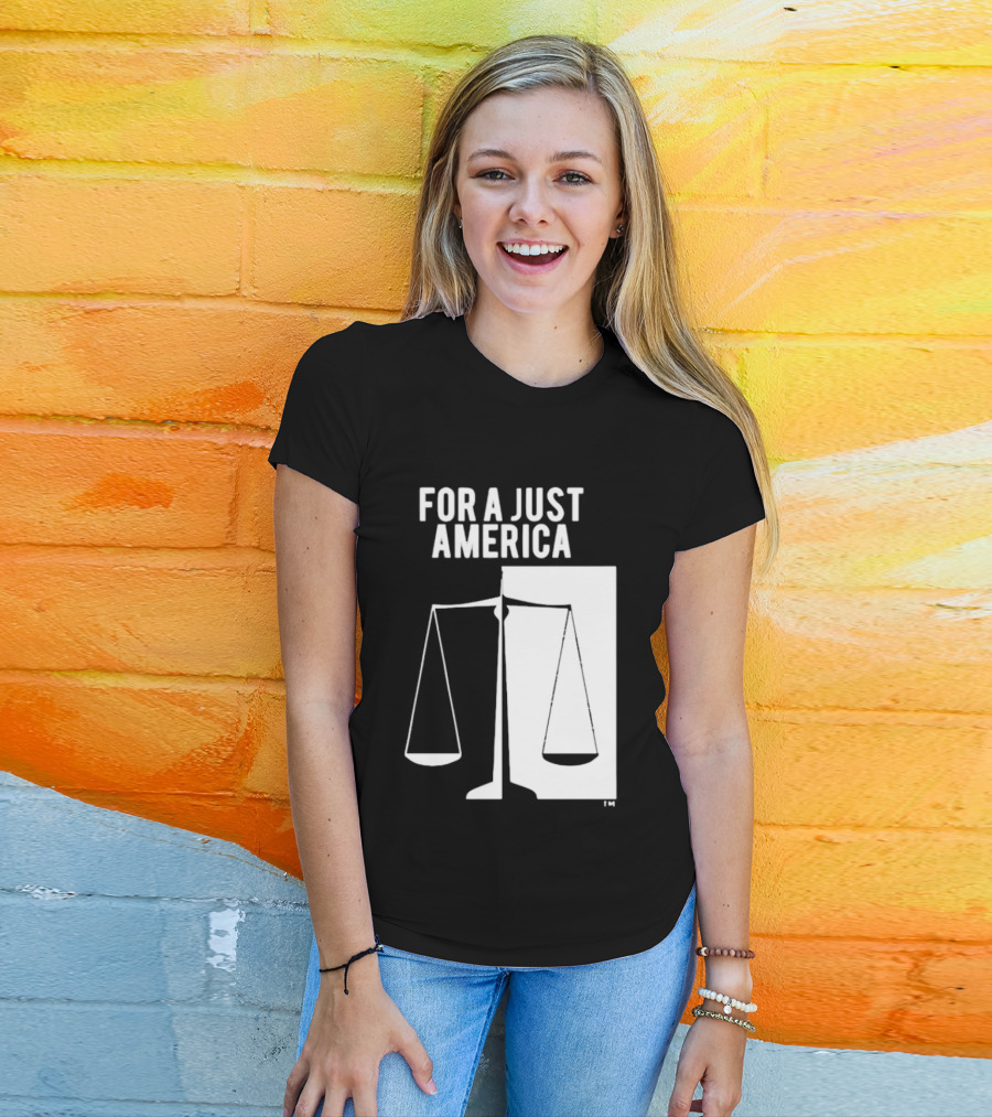 Resist For A Just America Scales Of Justice T-Shirt