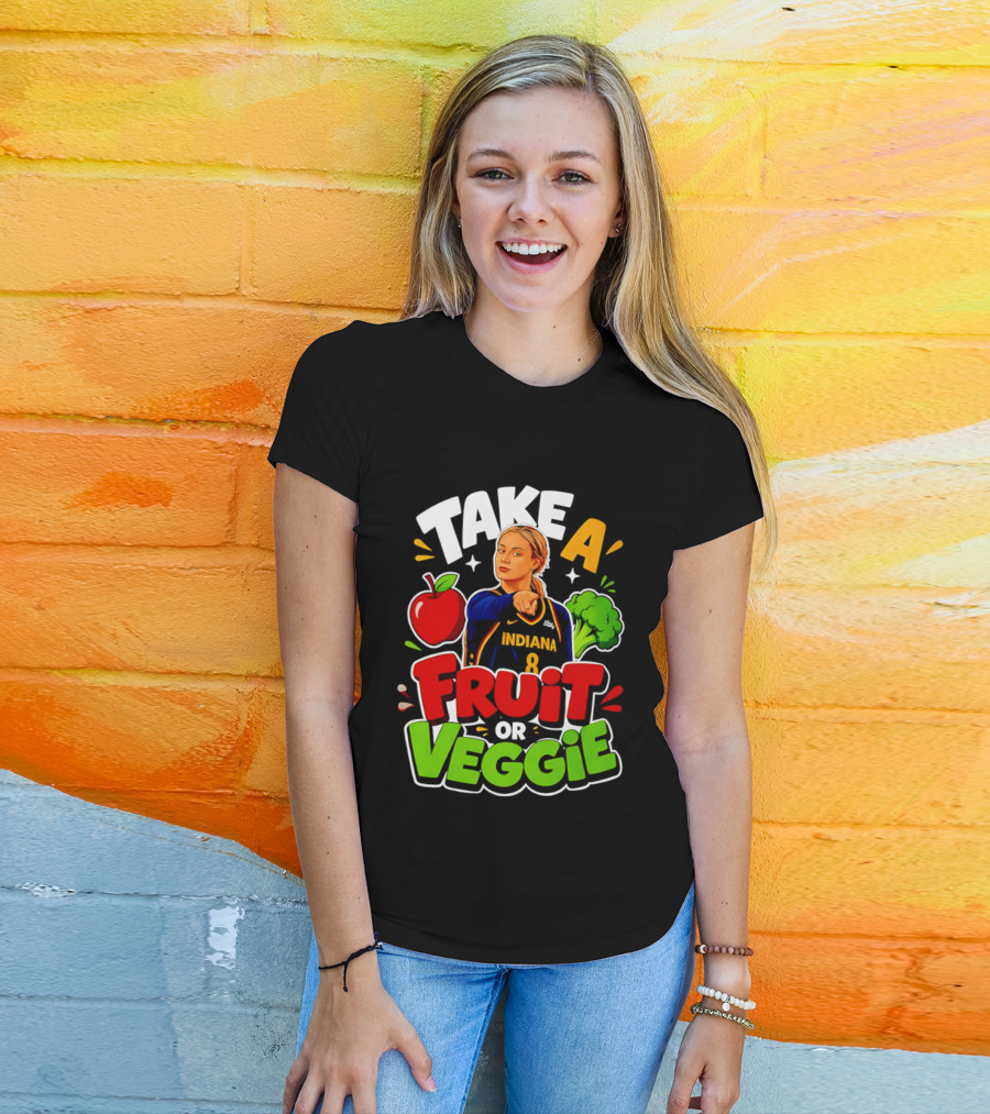 Take A Fruit Or Veggie Indiana 8 T-Shirt