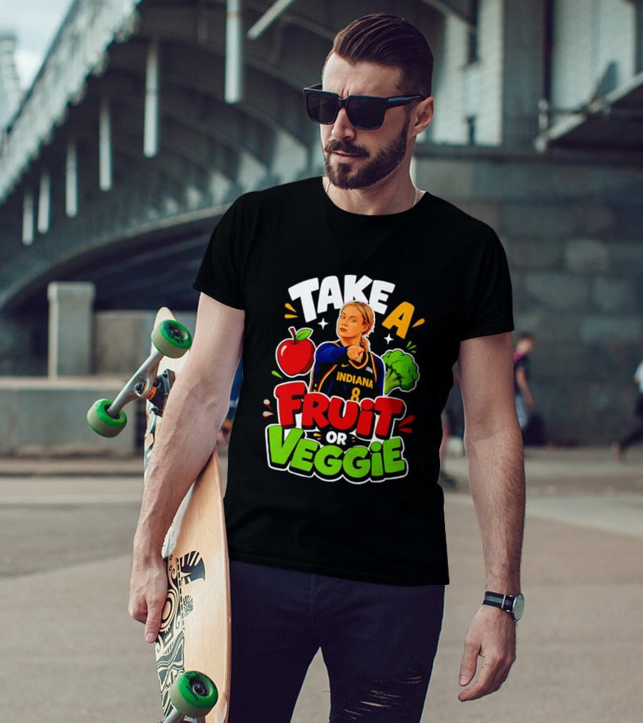 Take A Fruit Or Veggie Indiana 8 T-Shirt