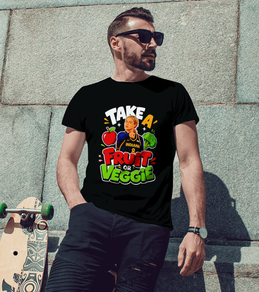 Take A Fruit Or Veggie Indiana 8 T-Shirt