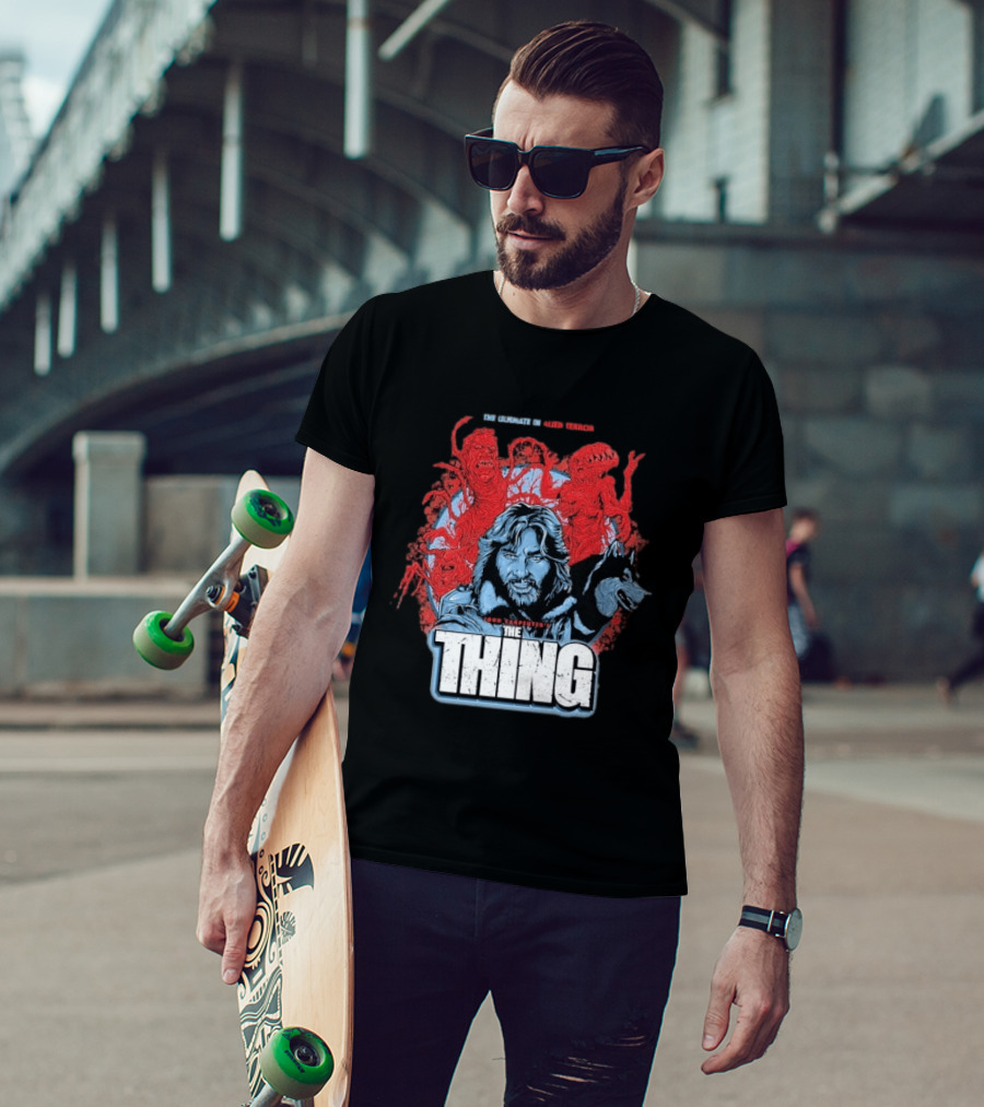The Thing Ultimate Alien Terror John Carpenter's Classic 1982 Horror Movie T-Shirt