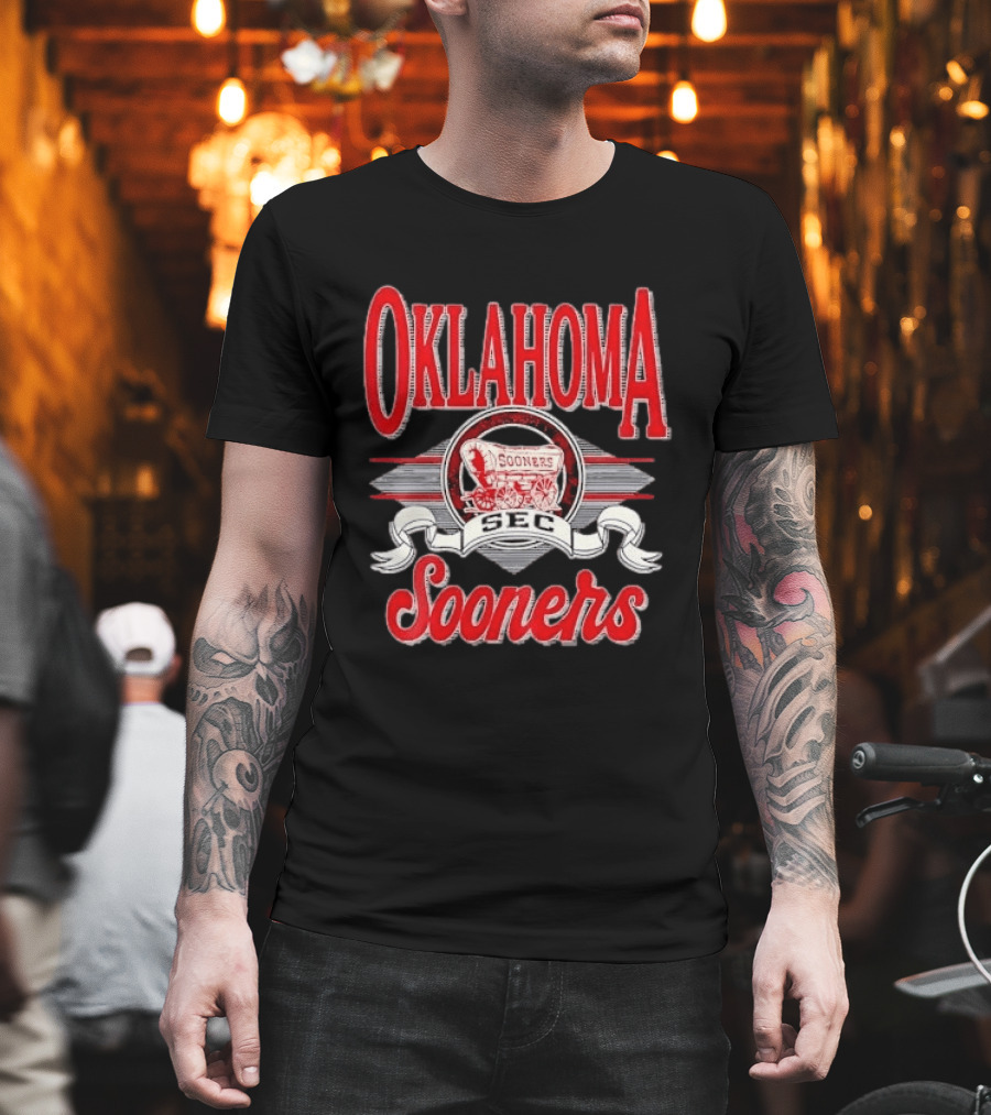 Oklahoma Sooners SEC Football Wagon T-Shirt