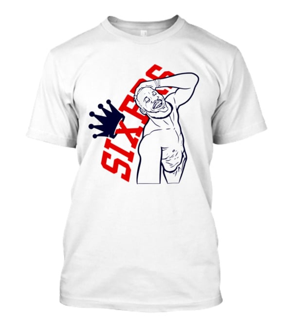 Philadelphia Sixers Crown LeBron James NBA T-Shirt