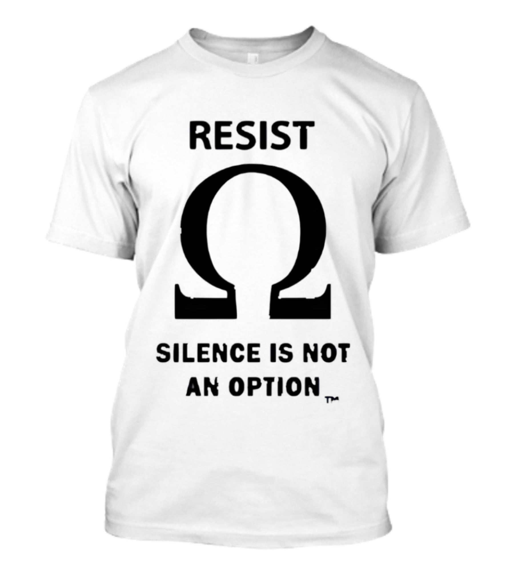 Resist Silence Is Not An Option Omega T-Shirt