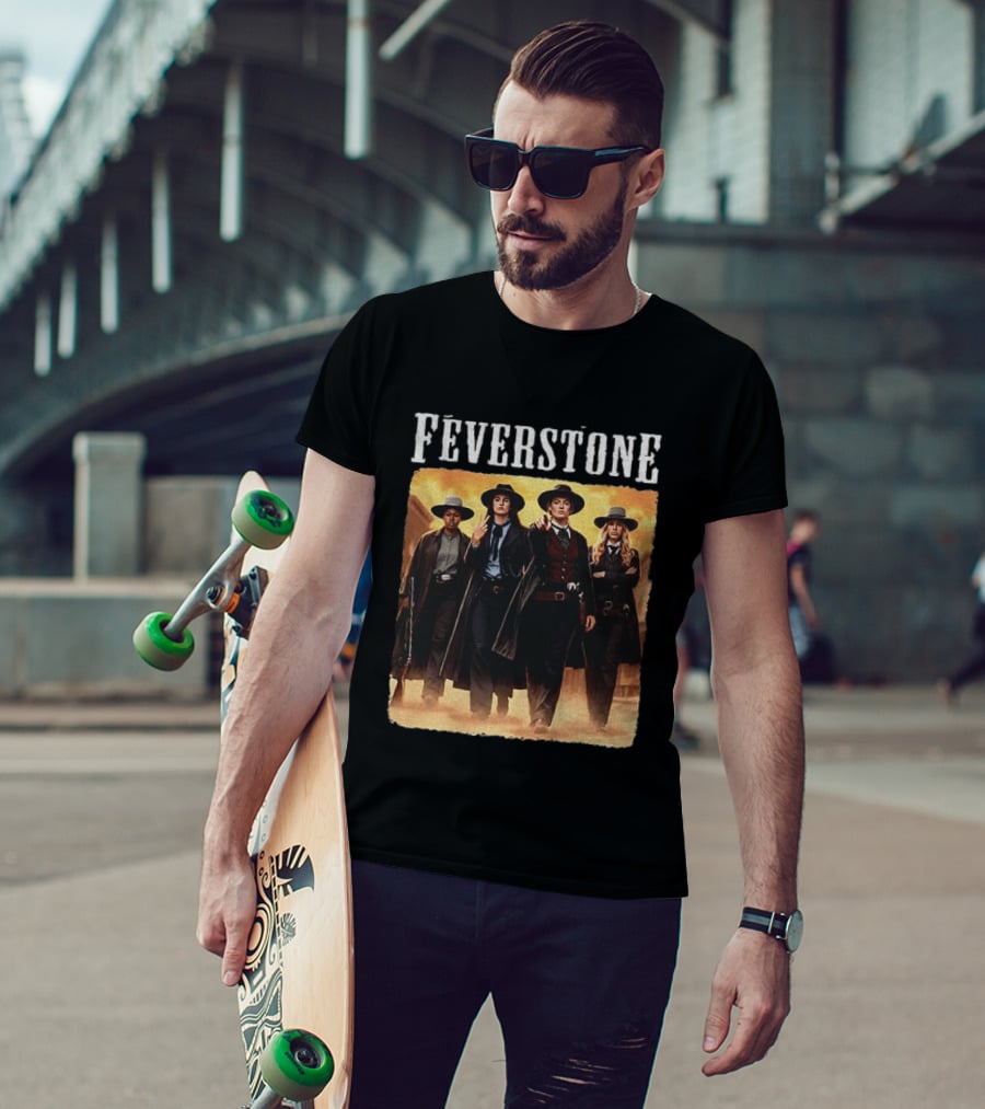 Feverstone Clark Cunningham Aliyah Boston Indiana Fever Tombstone Basketball T-Shirt