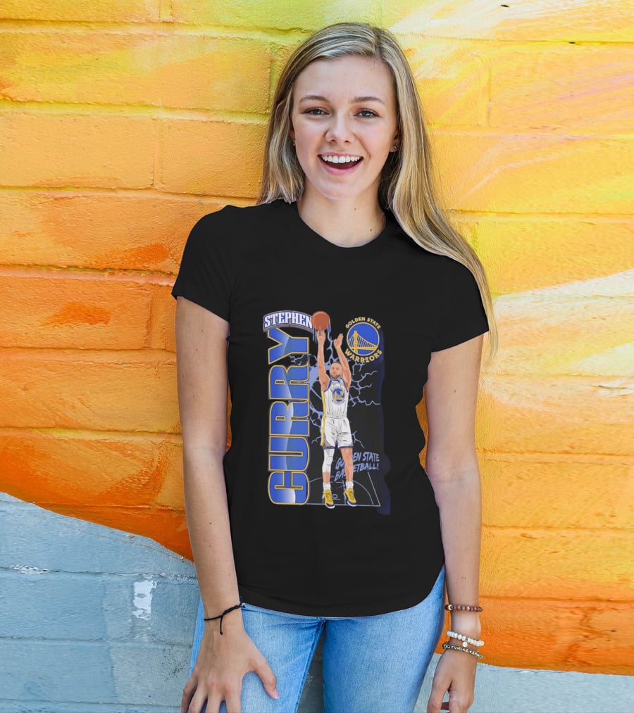 Stephen Curry Golden State Warriors Basketball Icon 2026 T-Shirt