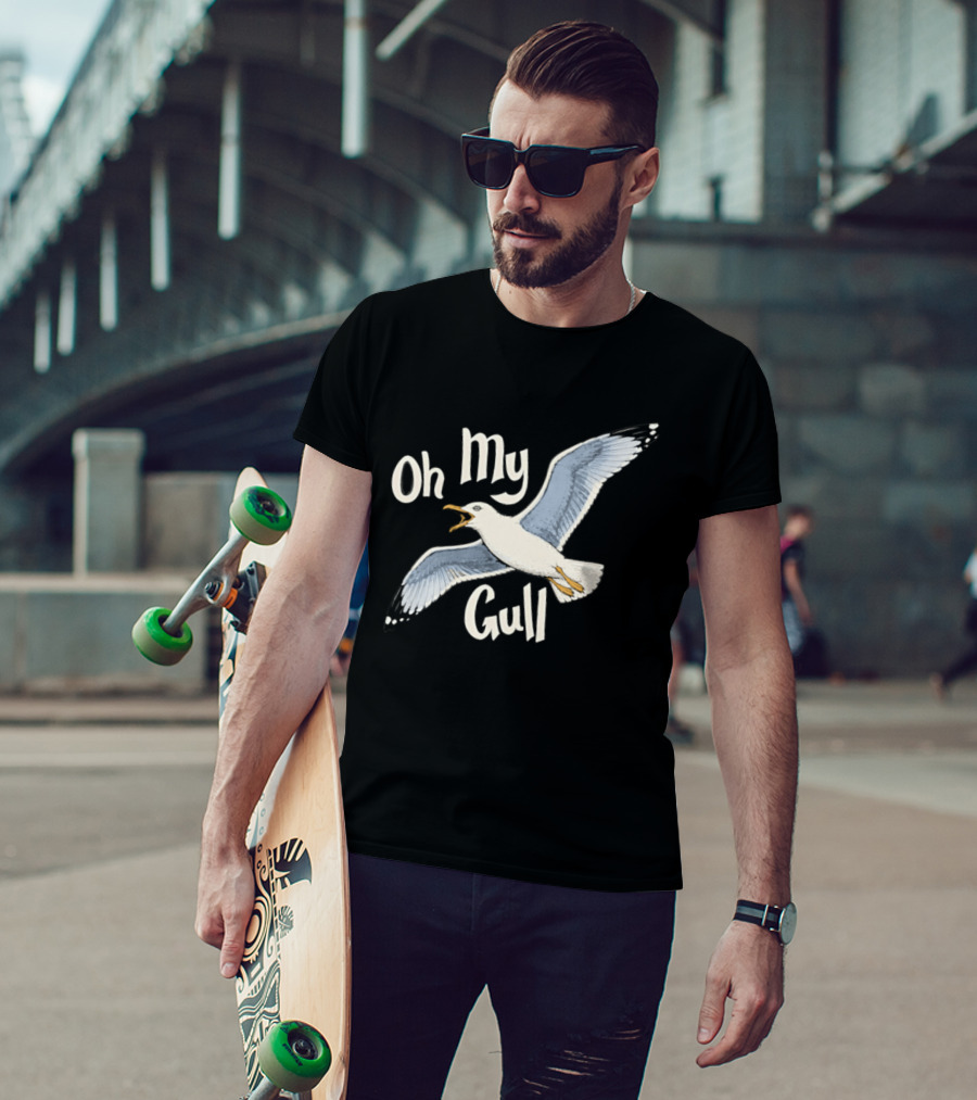 Oh My Gull Seagull Funny Bird T-Shirt