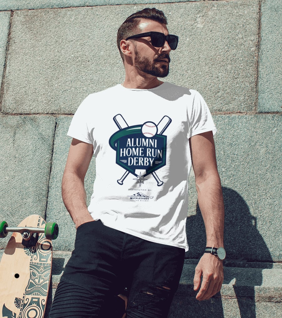 Alumni Home Run Derby Presented By Muckleshoot Casino Resort 2026 Baseball Event T-Shirt